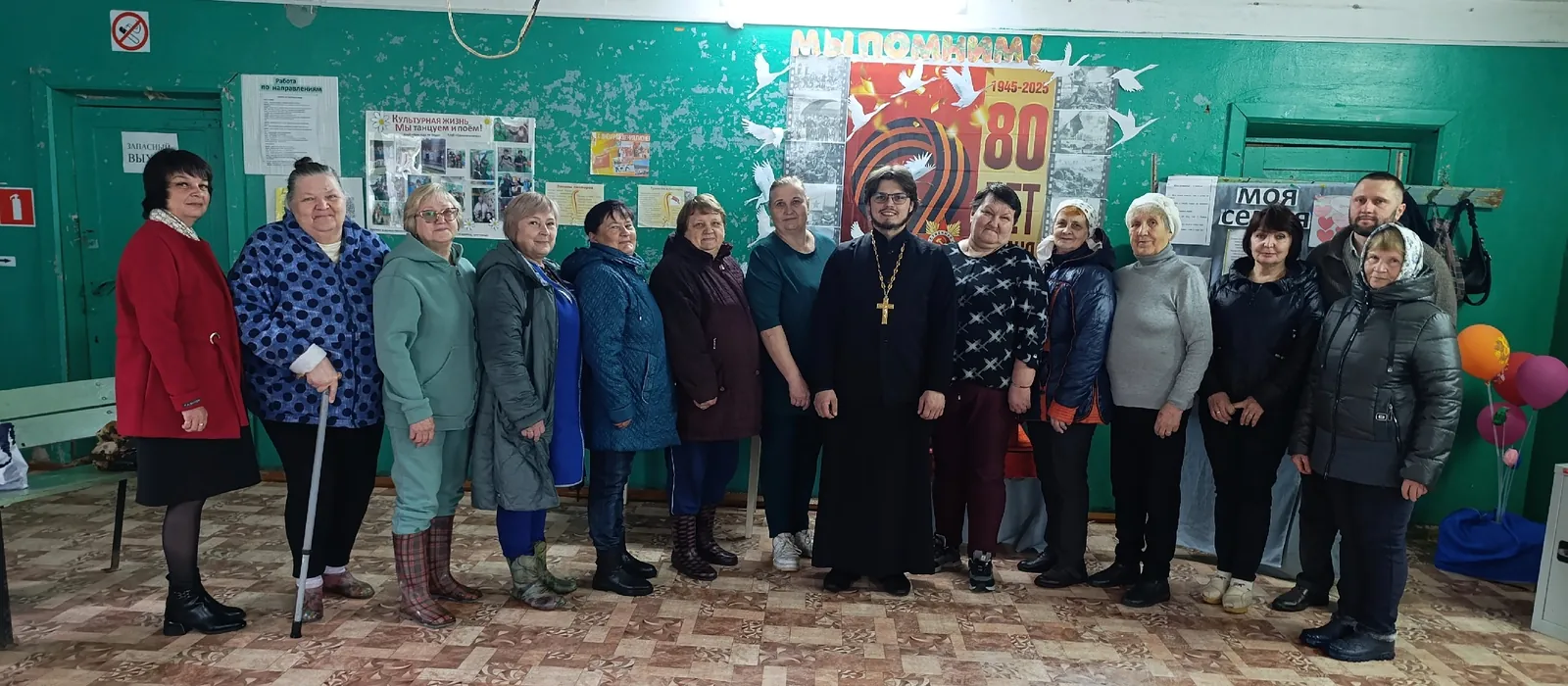 Выезд «Десанта Победы» в Зашижемье и Кожу с благодарностями и молебном, новые взносы от Лесниково.