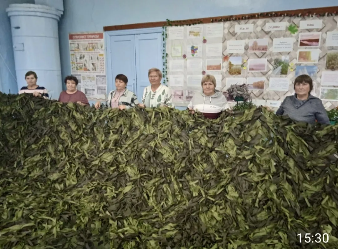 Лесниковское поселение прислало готовую сеть, подвели итоги: с 12 августа получено 89 сетевых полотен, получены огарки из Успенского Храма, продолжается работа по всем направлениям.